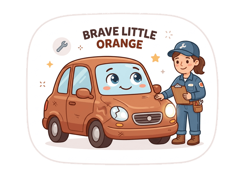 Accident Damaged Vehicles service illustration